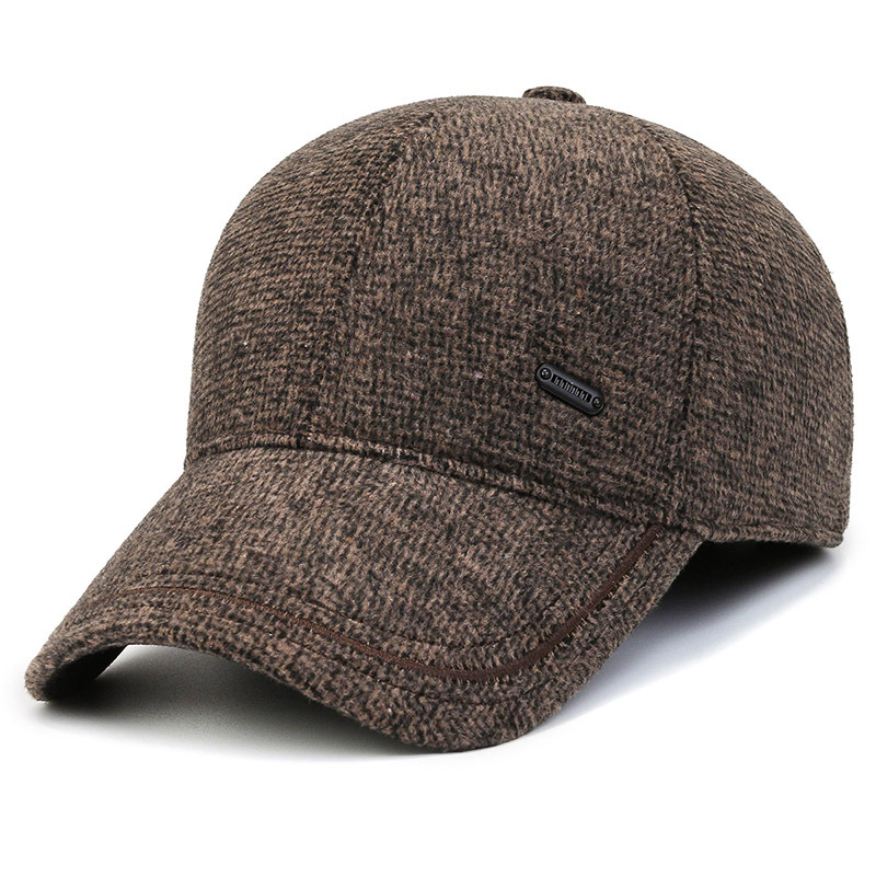 TK Gorra de Béisbol con Protección para las Orejas Cálida para Hombres y Mujeres de Alta Calidad Impermeable para el Invierno en Exteriores Material de Lining de Poliéster Estilo de Gorra Estilo de Moda para Hombres y Mujeres