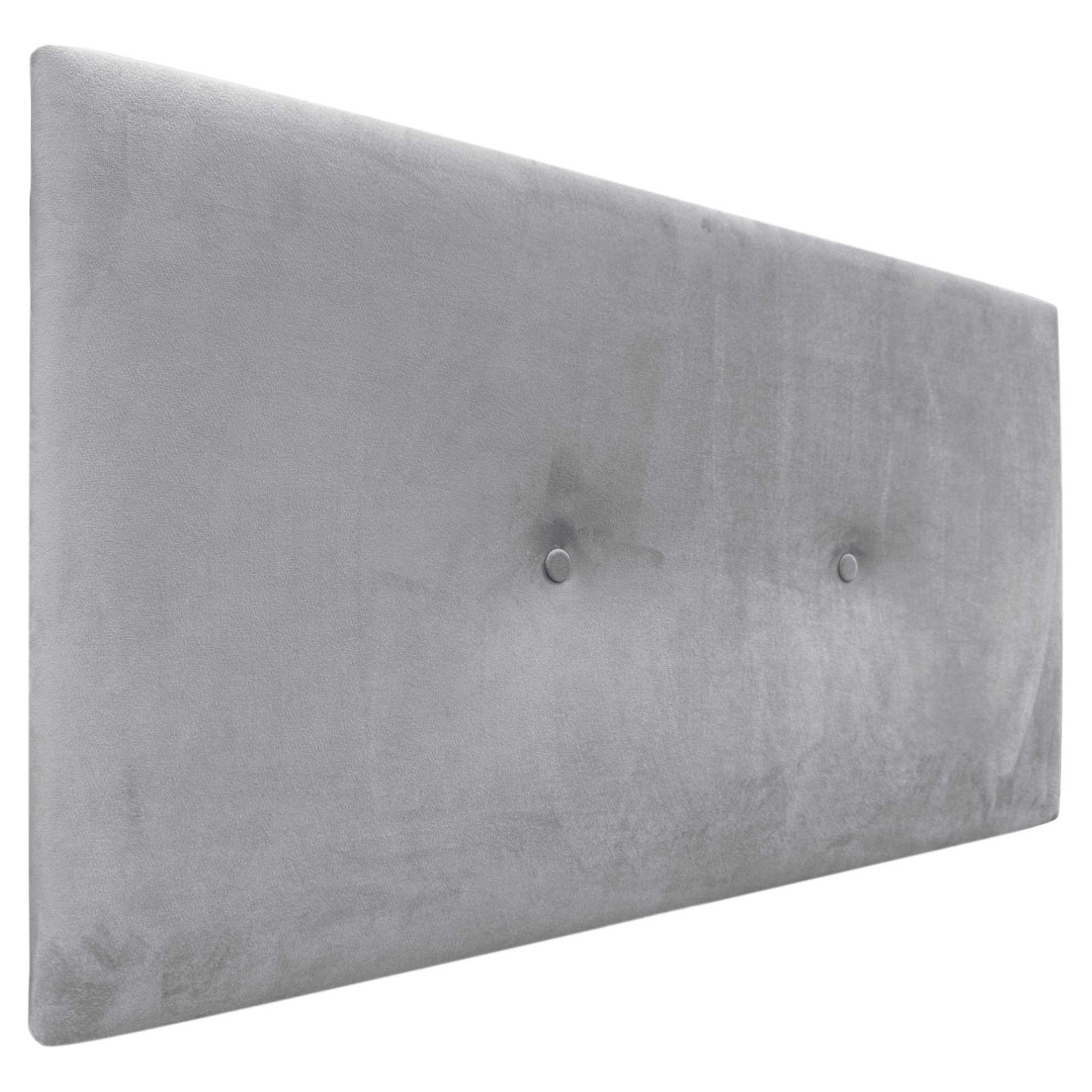 DHOME Cabecero en Terciopelo Liso con Botones Alta Gama Moderno con 8cm Grosor