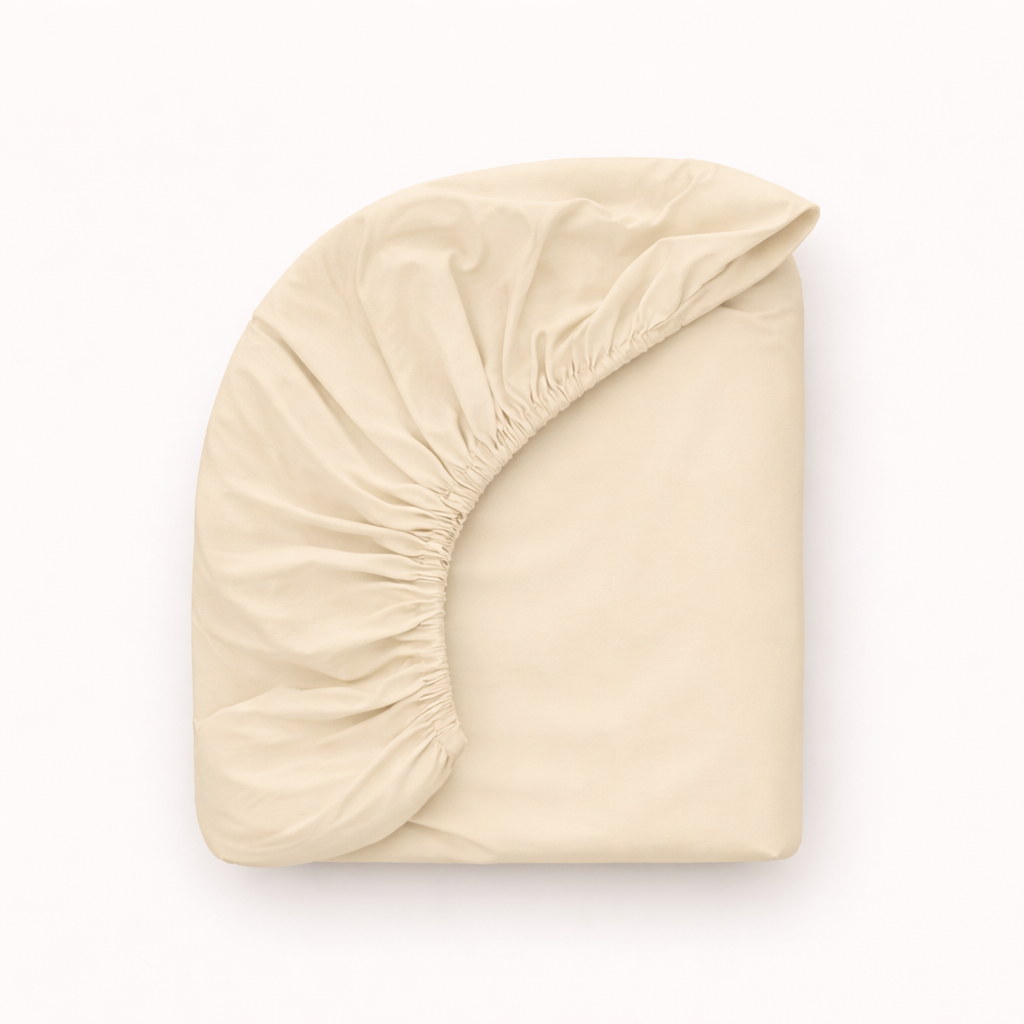 Sábana Bajera, 50% Algodón 50% Poliéster, Ajustable 30 cm, Disponible Para Camas De 90 a 200 cm, Disponible En Varios Colores, HMS.