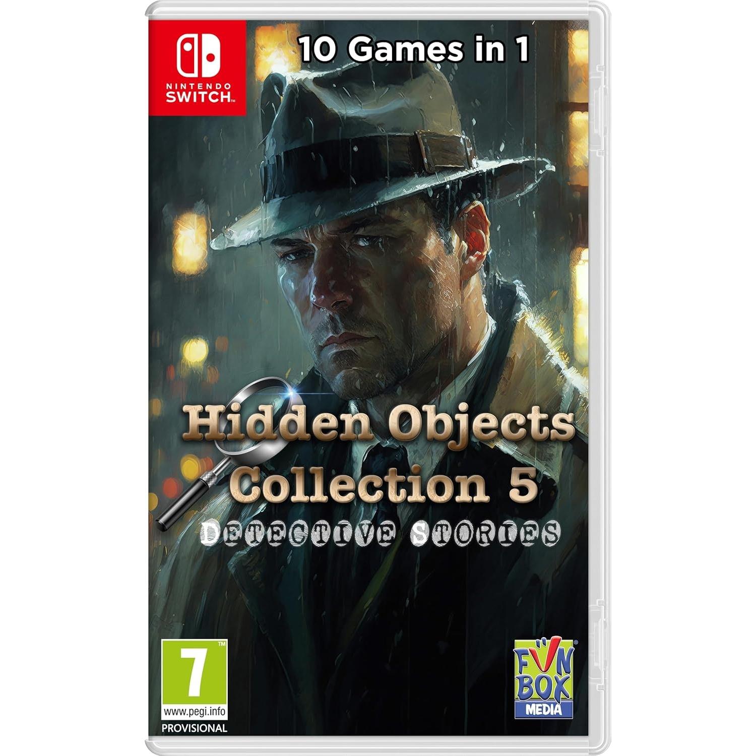 HIDDEN OBJECTS COLLECTION 5: DETECTIVE STORIES Juego para Consola Nintendo Switch [ PAL ESPAñA ]