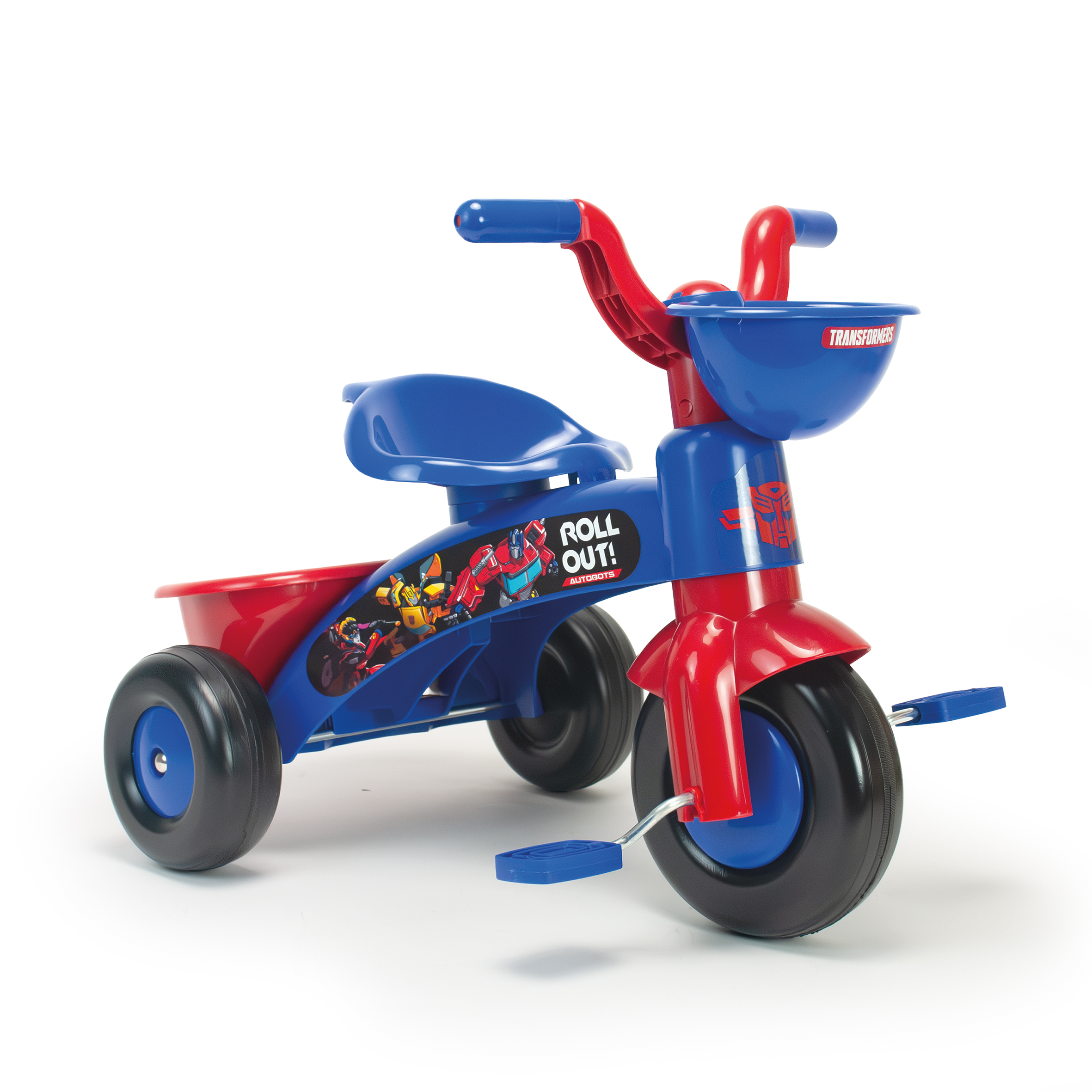 Injusa Triciclo Infantil Trico Max para Niños de 1 a 3 Años con Licencia Disney Mickey y Minnie Mouse | Cesta Portaobjetos