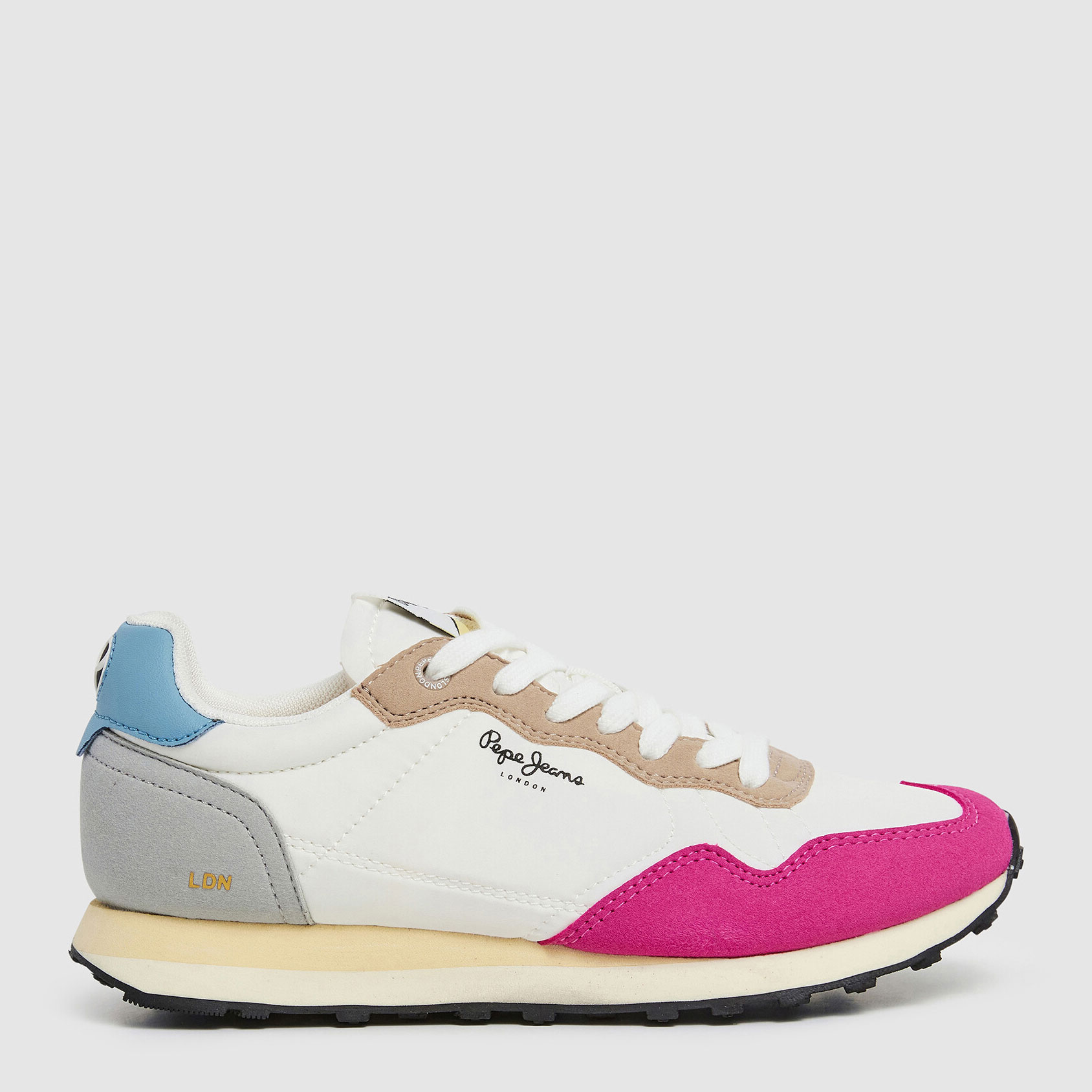 Pepe Jeans Zapatillas Natch Basic Fucsia PLS40001-377 , para Mujer