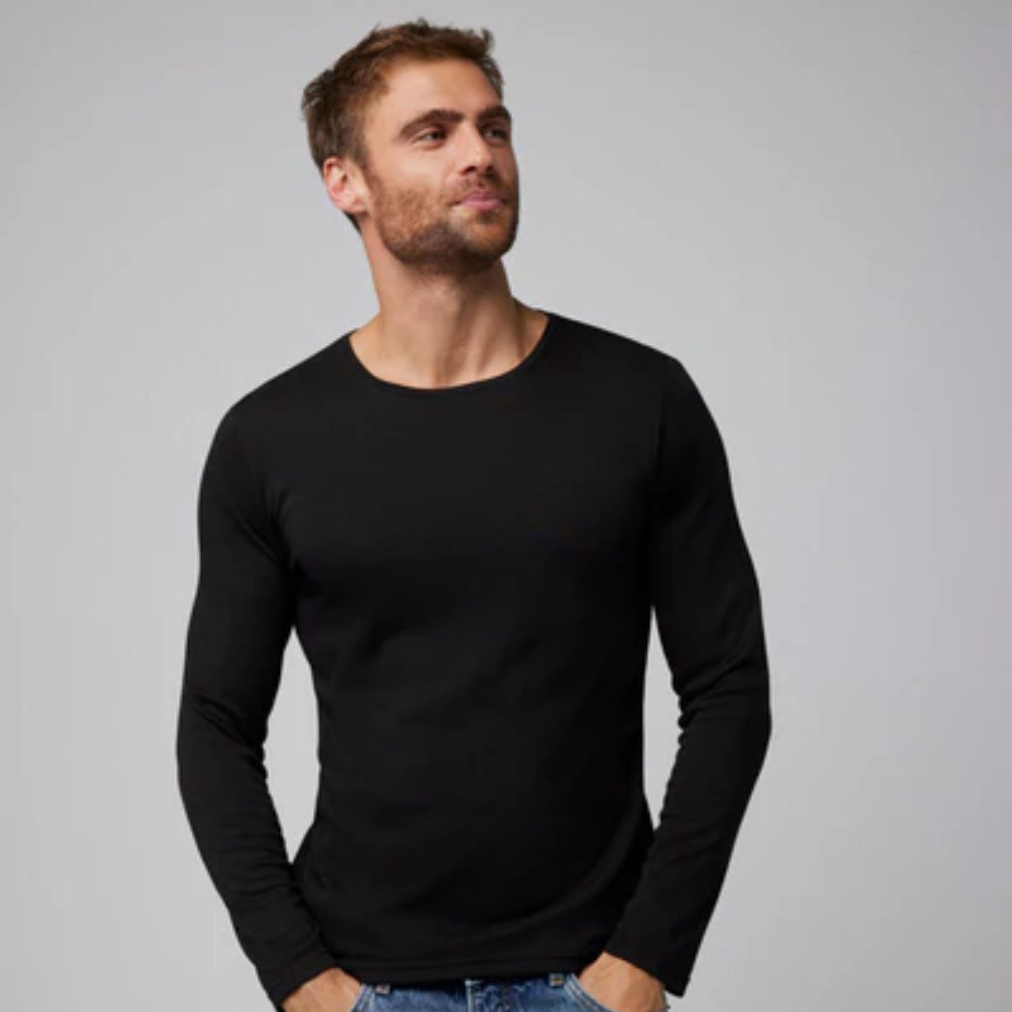 Ysabel Mora - TÉRMICO Camiseta control de temperatura manga larga negro