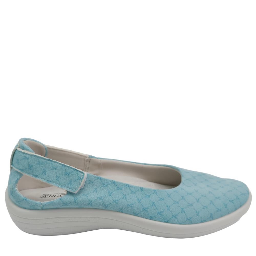 Cómoda BAILARINAS MUJER ARCOPEDICO JASMUND LICRA ESTAMP Altura Tacón bajo (3-5 cm) Referencia 4696-K06-AZUL