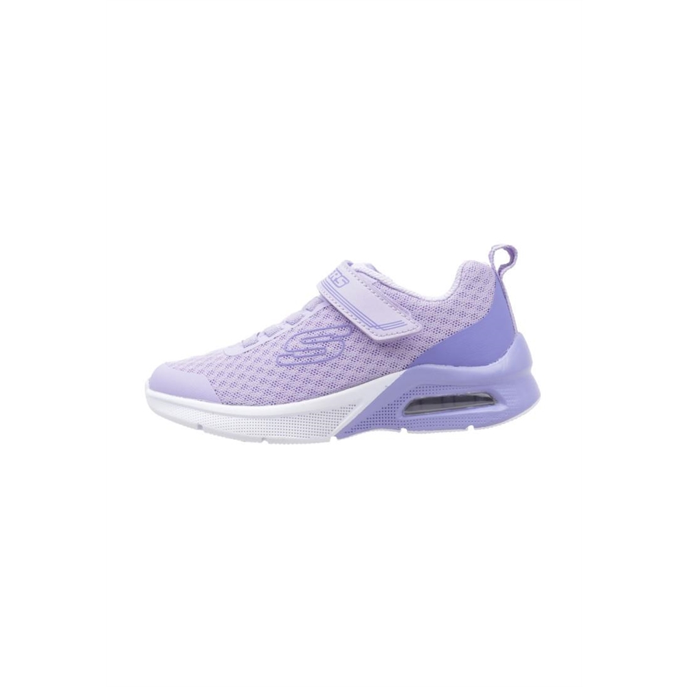 Skechers MICROSPEC MAX EPIC BRIGHTS Zapatilla Deportiva Velcro Niña Lila