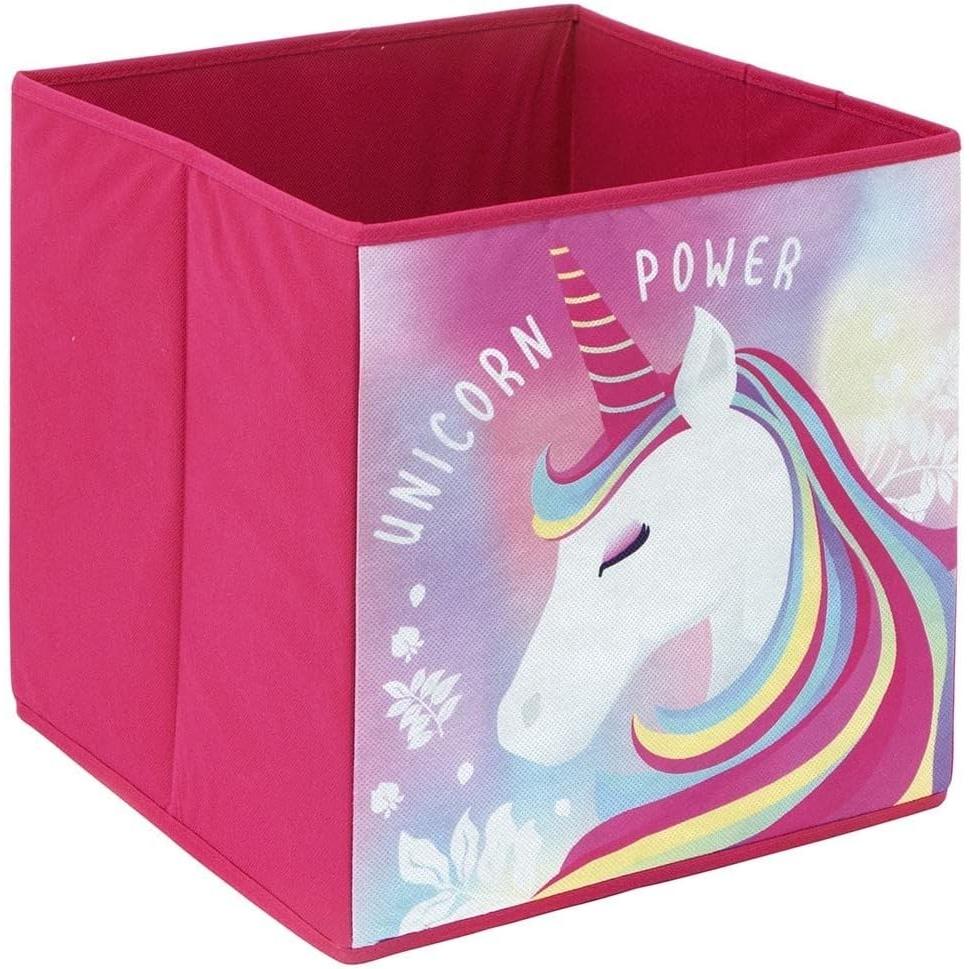 Arditex Cubo almacenaje Unicornio 31 x 31 x 31 cm