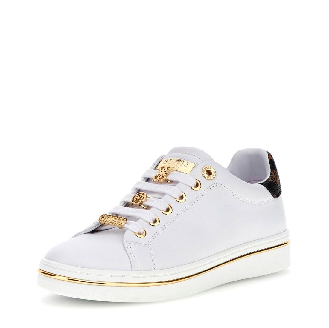 Guess Zapatillas Blancas FLPSTA ELE12-WHITE , para Mujer