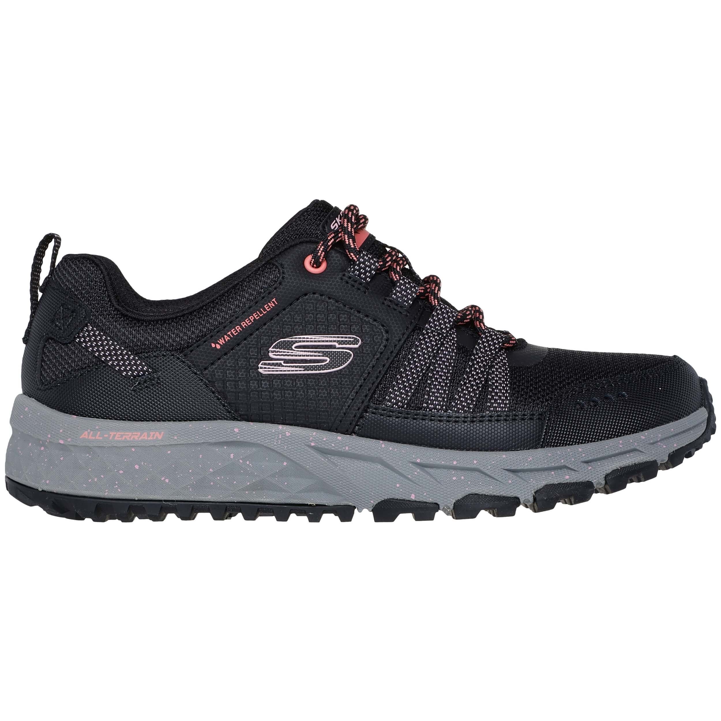 Calzado marca Skechers modelo 180061Bkhp para mujer en color negro