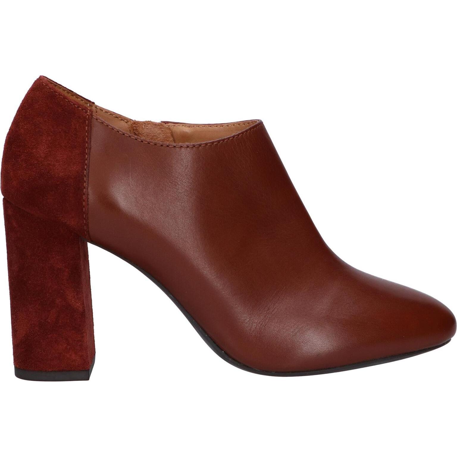 Women's heeled shoes geox d643xd 04322 d audalies high c6315 brown-cigar
