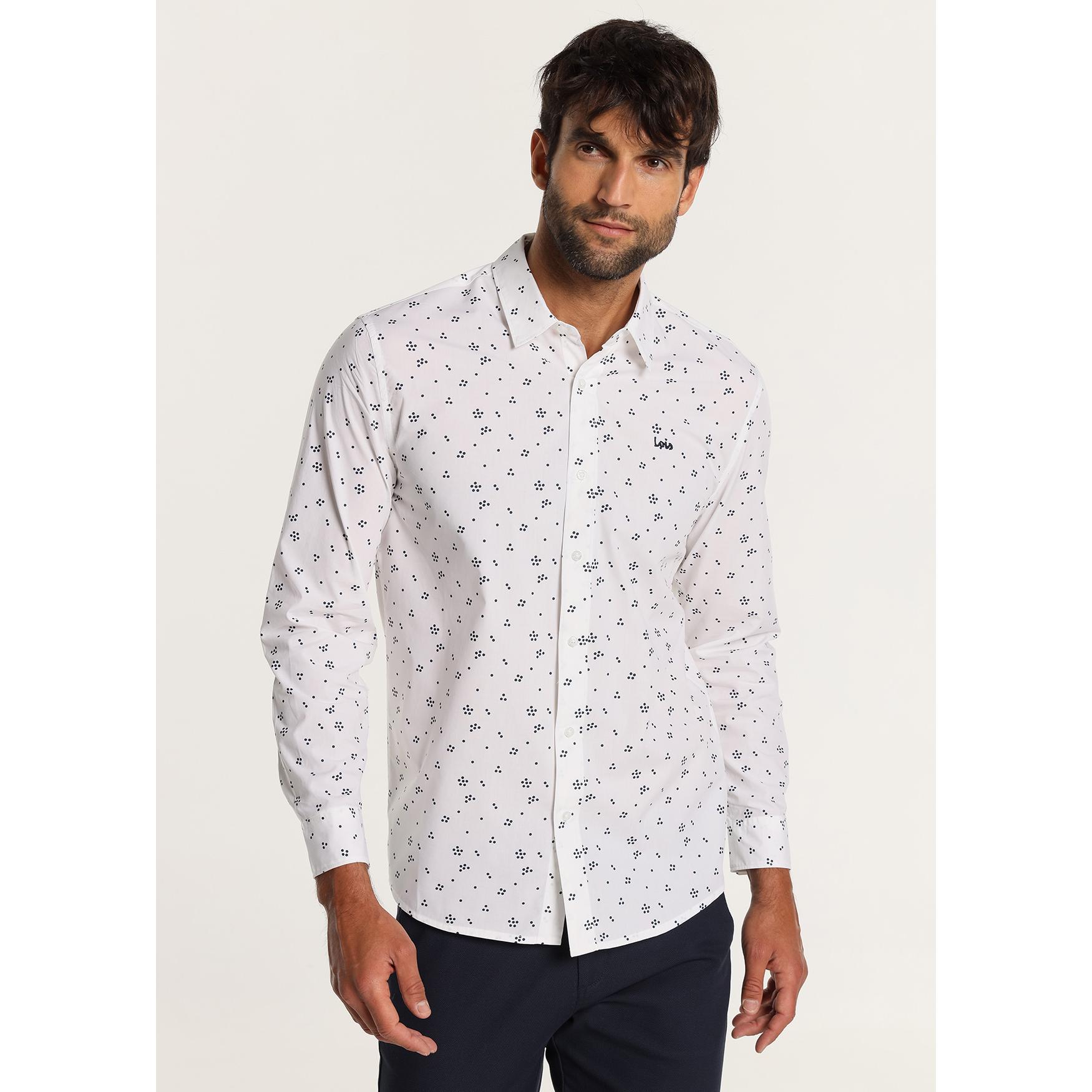 LOIS JEANS - Camisa Mini Print Dots