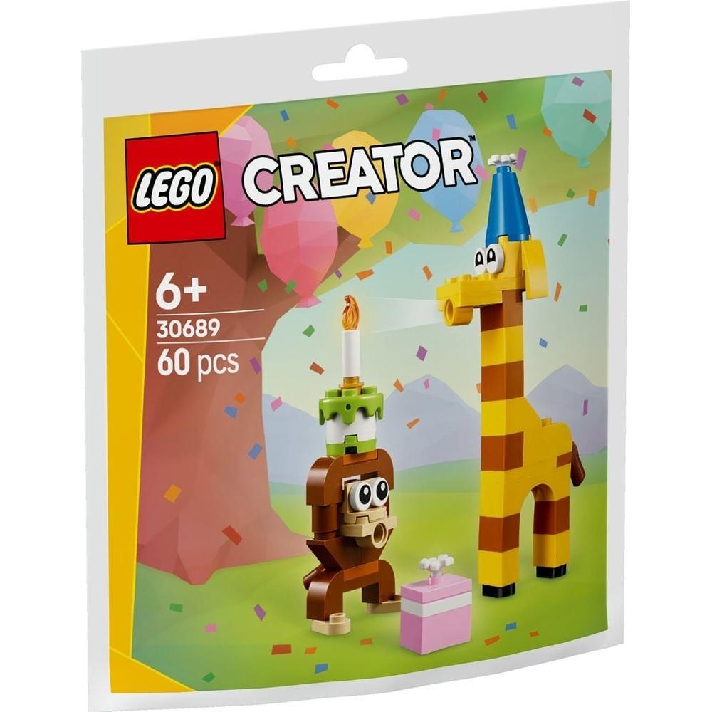 LEGO POLYBAG 30689: Birthday Party Animals paper bag