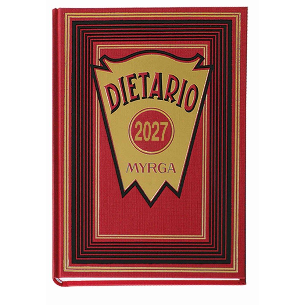 MYRGA DIETARIO 2027 OCTAVO ROJO MYRGA 2027