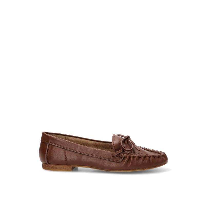 Nautico Kiova Mocasin Luna Trend - Mujer - Suela Plana - Modelo M6155 - Color Marron