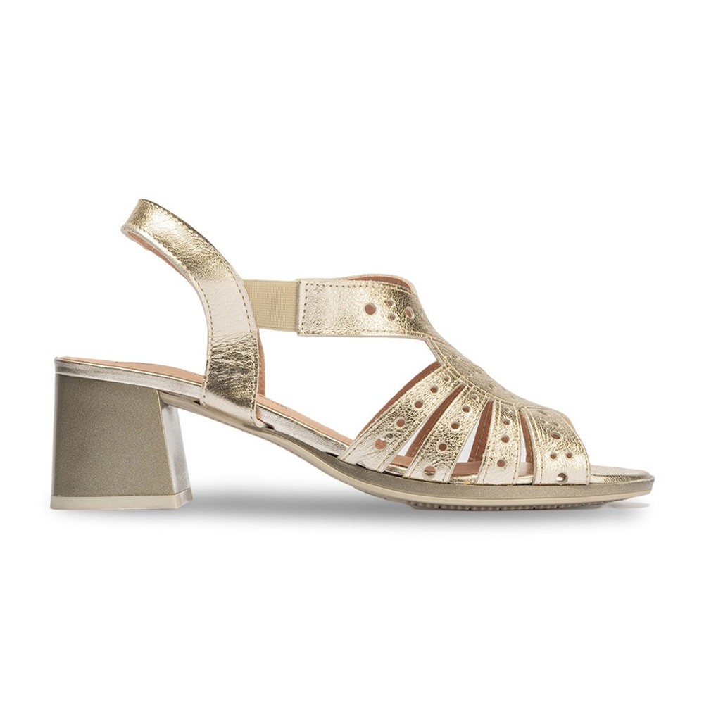 Sandalias Pitillos 10530 en color Metal