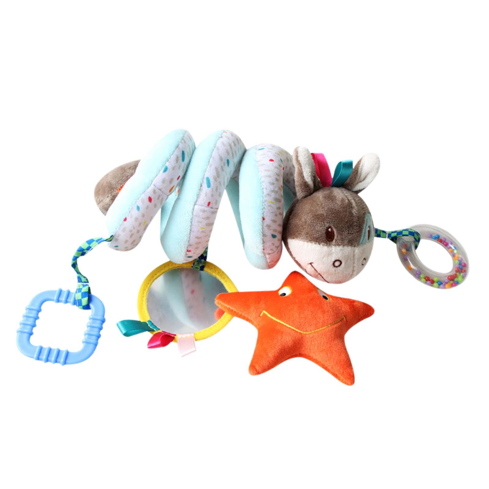 Juguete De Peluche Colgante En Espiral Para Bebé, Cochecito Suave, Juguetes Para Niños, Niñas Y Bebés