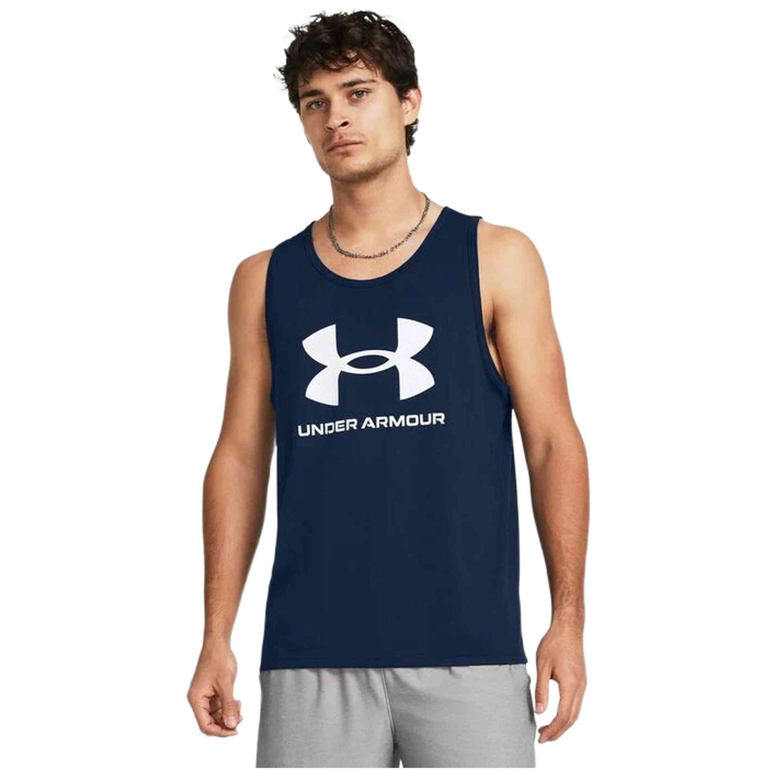 Camisetas De Tirantes Under Armour modelo 1382883-408 para HOMBRE en color Azul