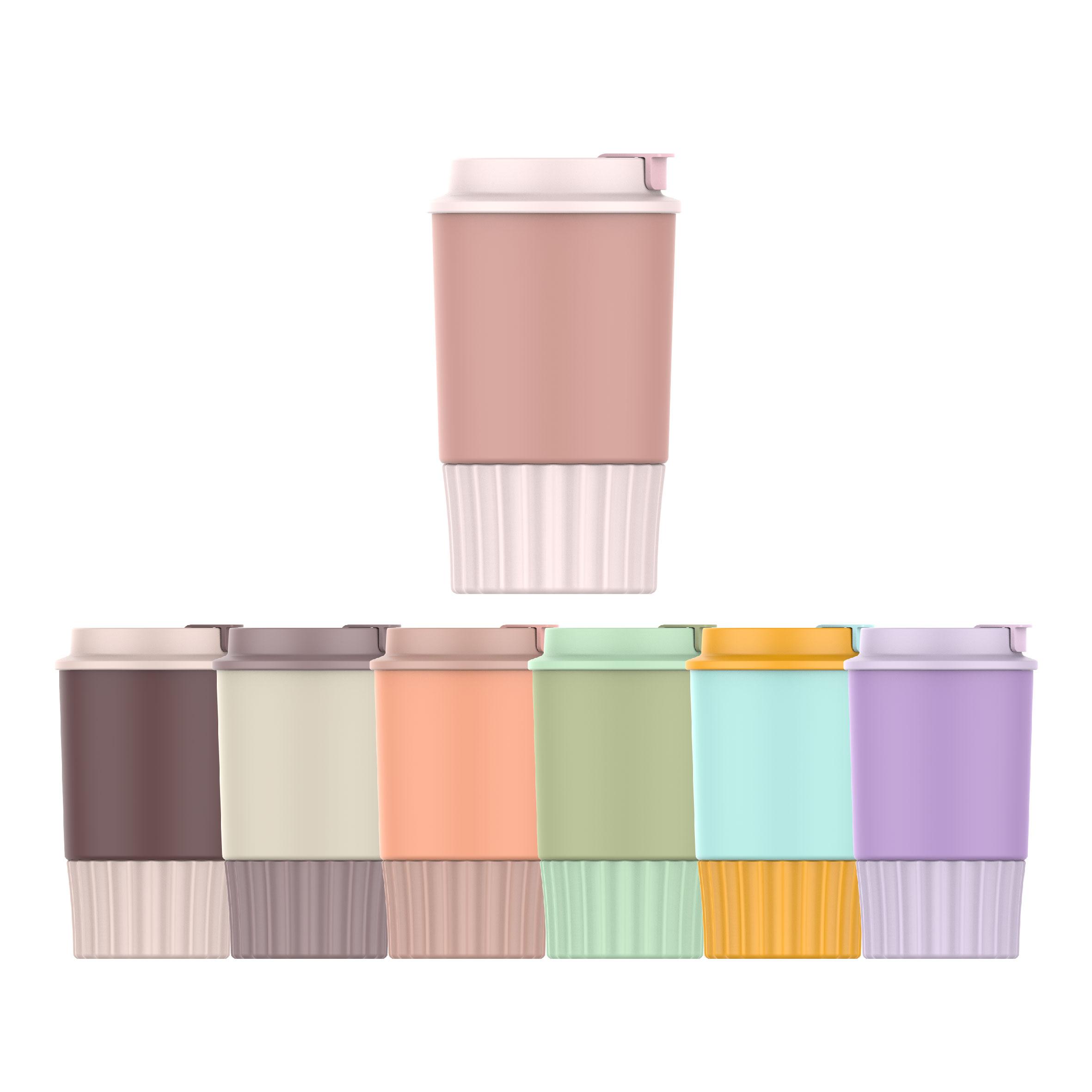 Taza Termo Café y Te para Llevar 360ml - Taza Térmica de Acero Inoxidable con Tapa Botella, Vaso （KFC360 1099）