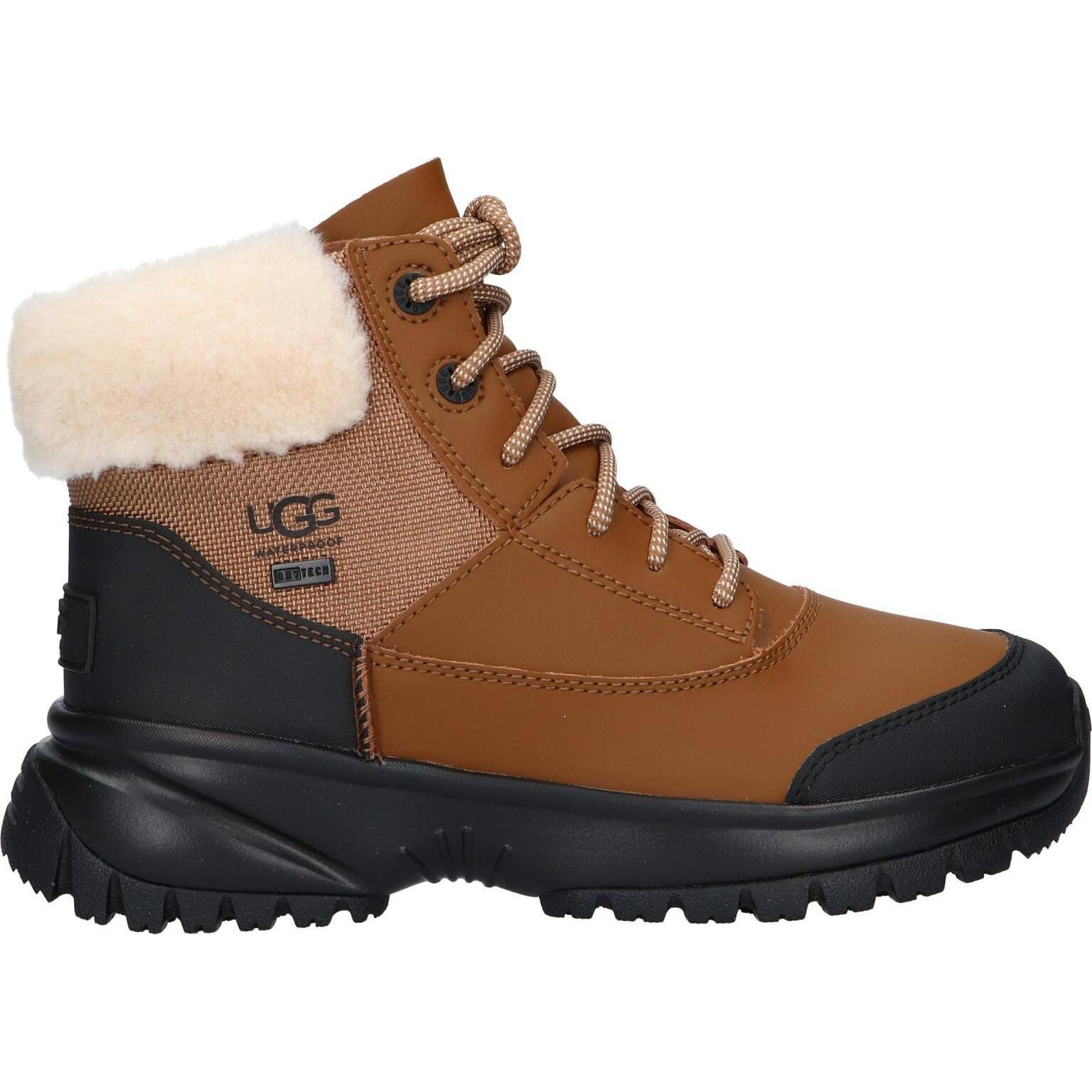 Ugg women's and boys' boots 1130901   Yose fluff v2 chestnut
