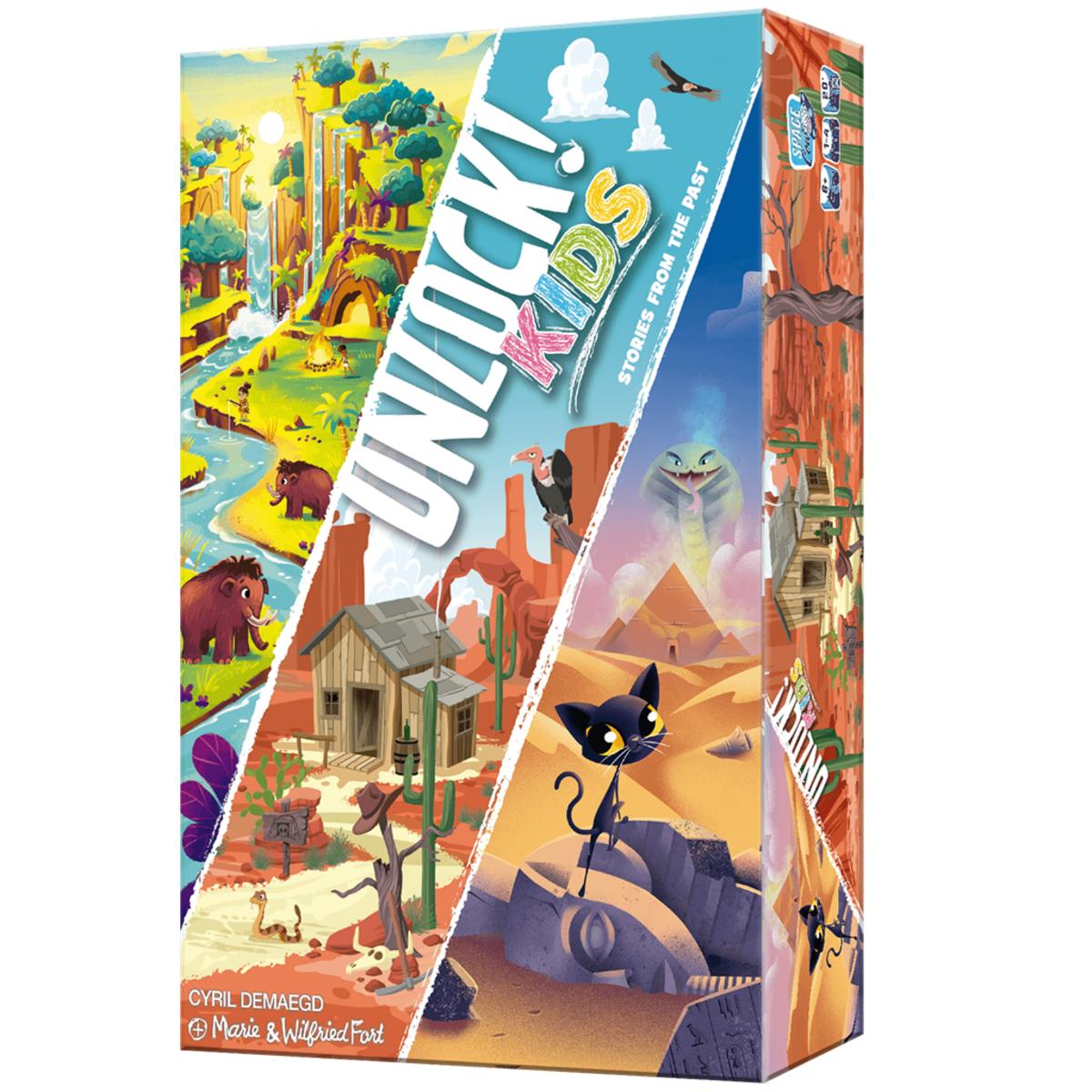 Asmodee - Juego De Mesa Unlock! Kids Stories From The Past