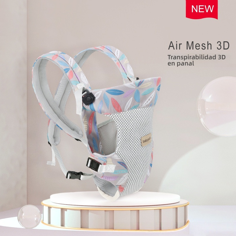 Portabebés ligero con asiento de cadera, multifuncional, apto para todas las estaciones, el imprescindible para llevar a tu bebé con comodidad.