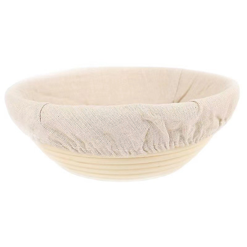 CA Cesta de pan - Cestas y forros de ratán hechos a mano para hornear pan - Set de regalo ideal para panaderos