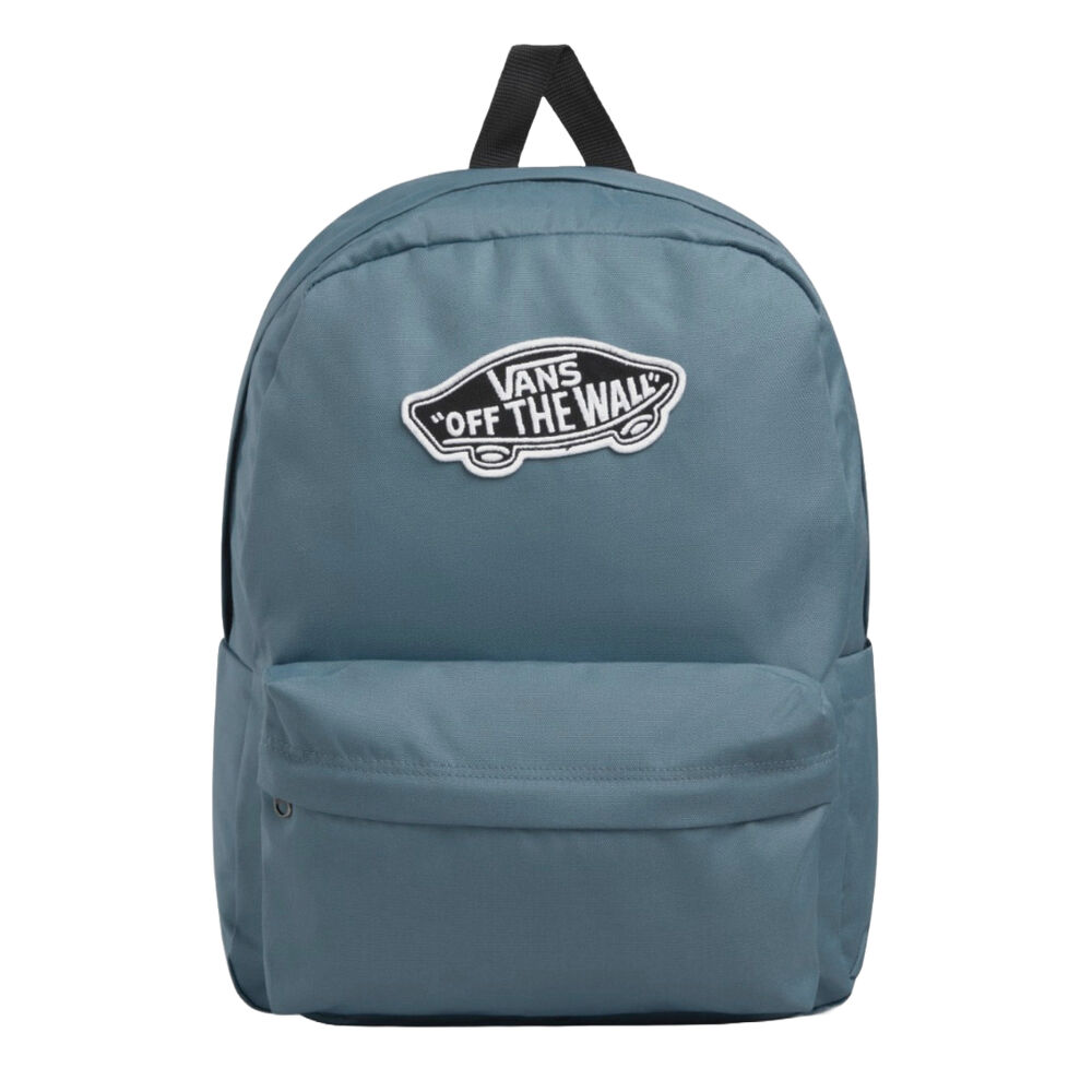 Mochila Azul Vans Old Skool Classic Backpack Stormy - Diseño Icónico, Espaciosa y Duradera