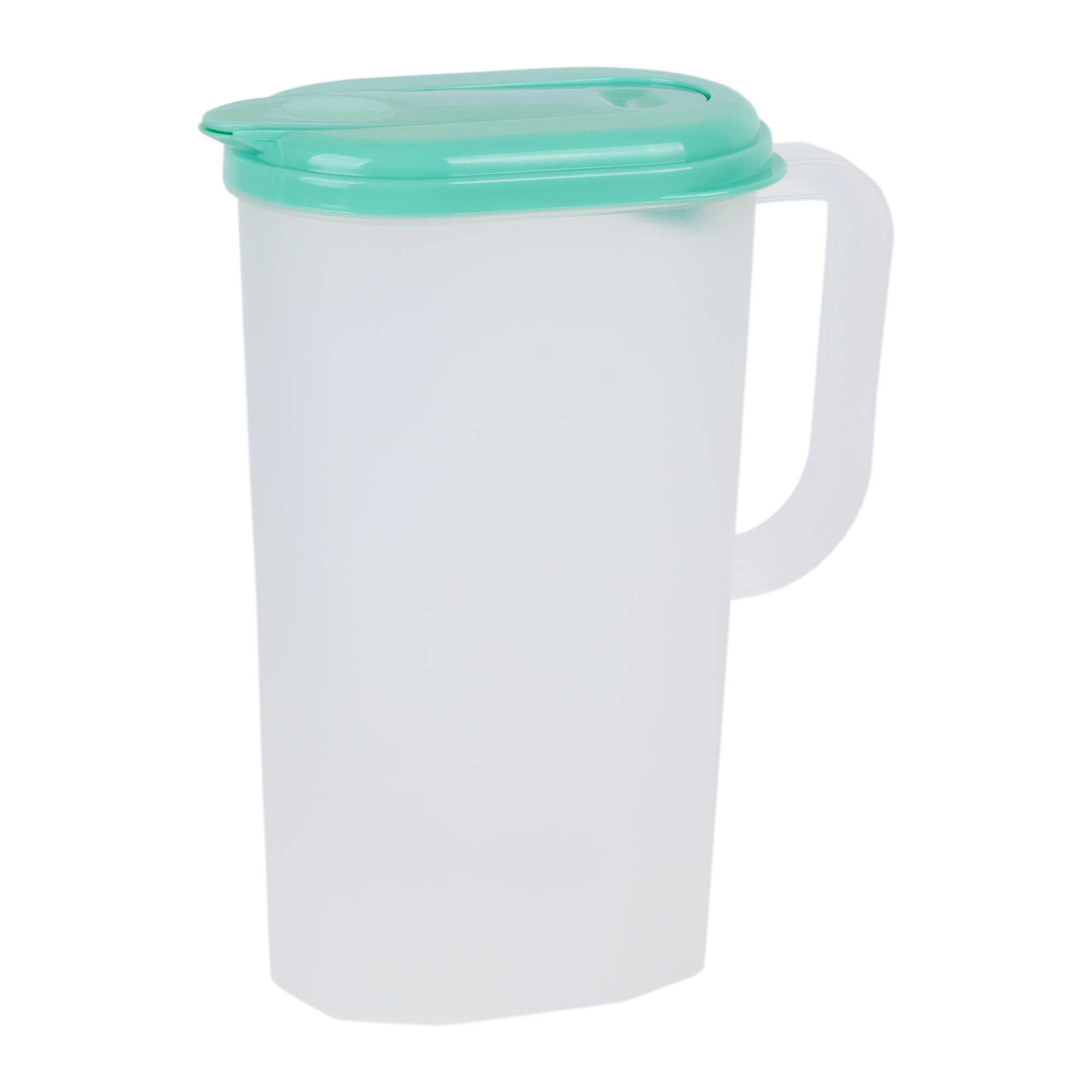 Cofan Jarra de Agua | Capacidad de 2 litros | Con Tapa en Color Verde | Fabricada en Polipropileno