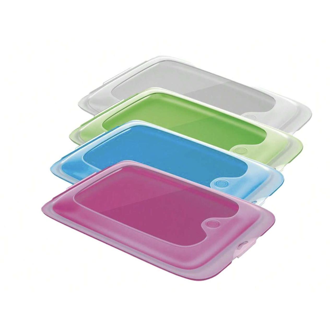 Fiambrera plegable creativa de silicona,4 Colores Disponibles , recipiente plegable para alimentos, lonchera portátil apta para microondas, recipiente hermético antigoteo para estudiantes y oficina, ideal para picnic, viajes y uso diario