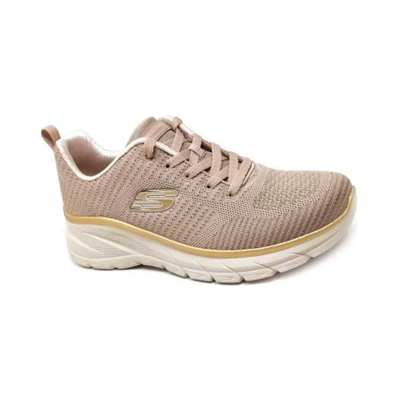Skechers Fashion Fit 2 - Dorado - Zapatillas Mujer MKP