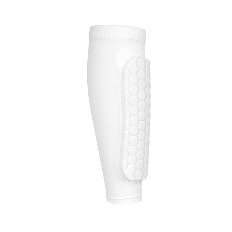 Espinilleras para adolescentes y adultos, funda de compresión para pantorrillas con acolchado de panal, protección ligera para pantorrillas para fútbol, \u200b\u200b1 pieza