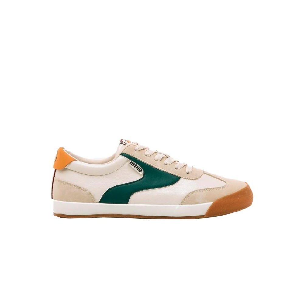Sneakers Mujer Mustang Court Blanco-Verde