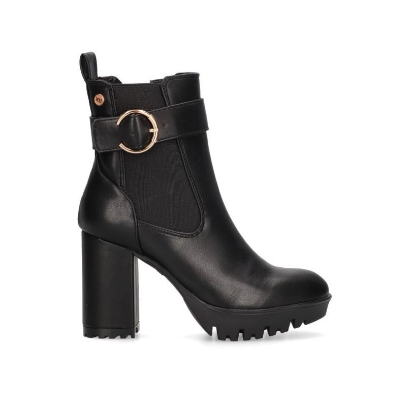 Botin Weekend Xti - Mujer - Tacón Alto - Modelo 141997 - Color Negro