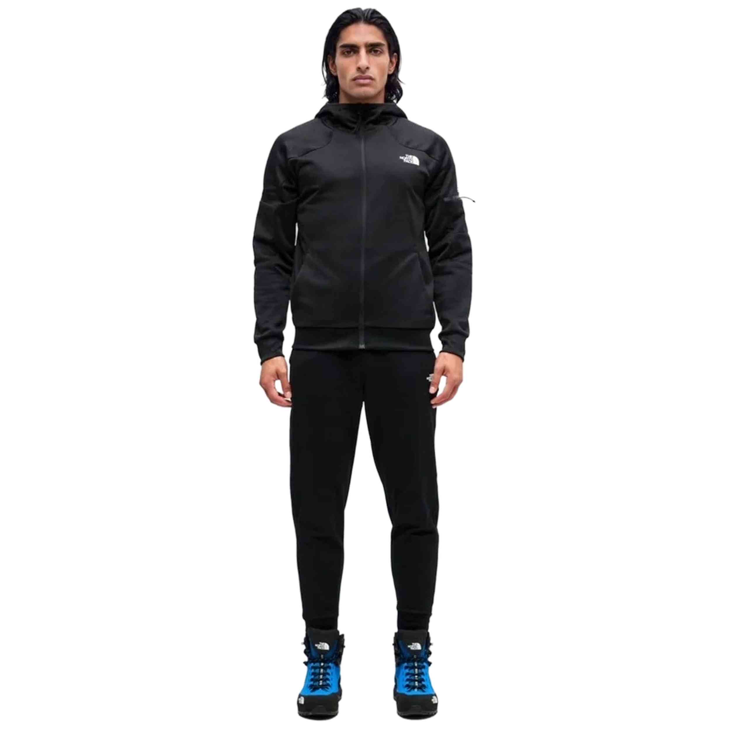 Chaqueta The North Face modelo M Mountain Athletics Full Zip Fleece 2.0 en color Negro