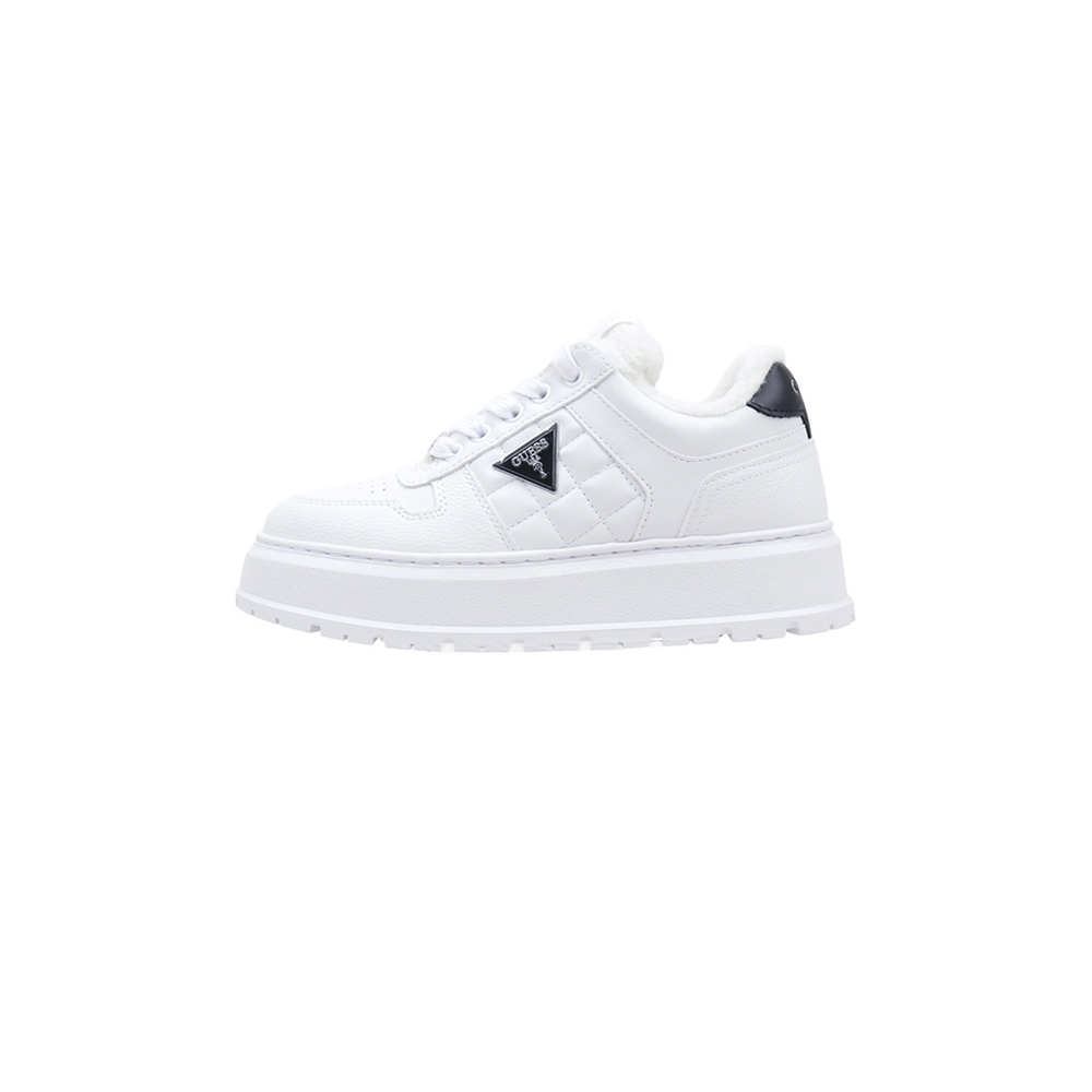Guess TERRIA2 Deportivas Con Plataforma Mujer Blanco