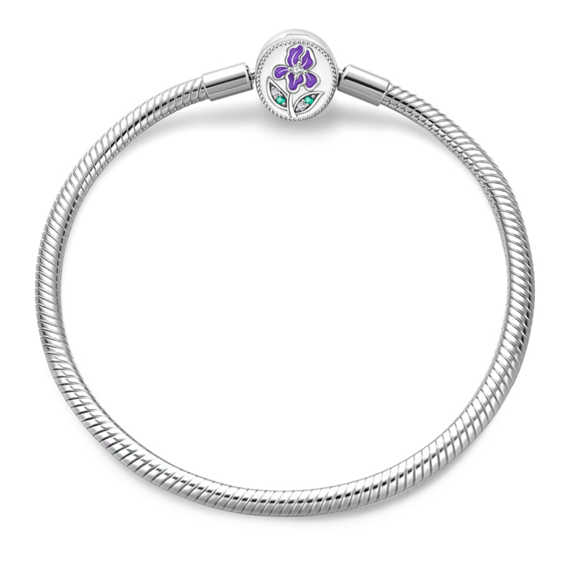 TK Pulsera De Plata 925 Para Mujer Con Estrella Luna Mariposa Uña De Gato Y Loto Corona Dorada Adecuada Para DIY Encantos Colgantes Joyería Tamaño 17-20CM