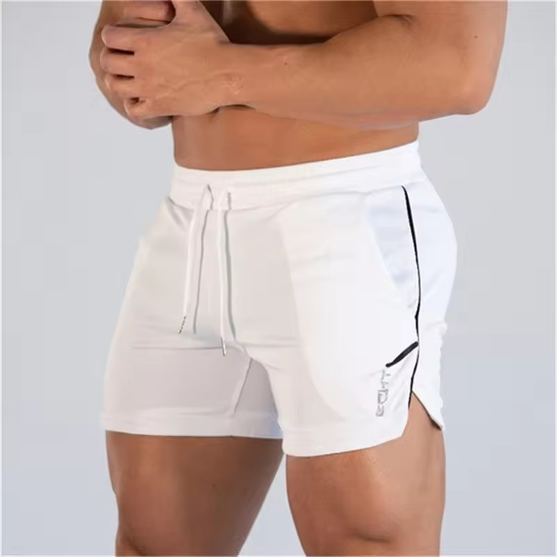 TK Nuevos Shorts De Fitness Para Hombre Verano Gimnasio Ejercicio Mesh Transpirable Secado Rápido Pantalones De Playa Deportivos Talla Verdadera Material Poliéster
