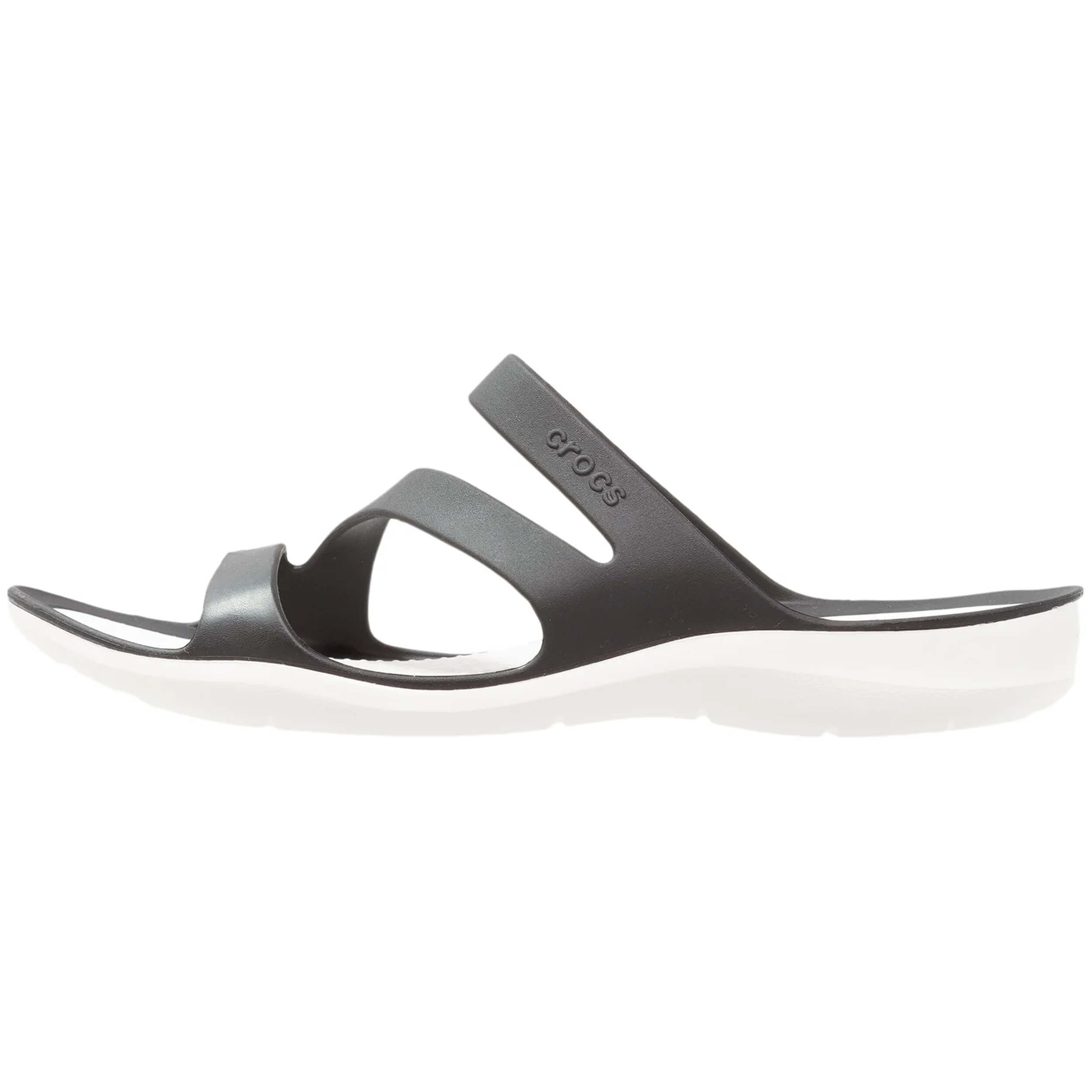 Sandalias Crocs modelo 203998-066B para Mujer en color Negro