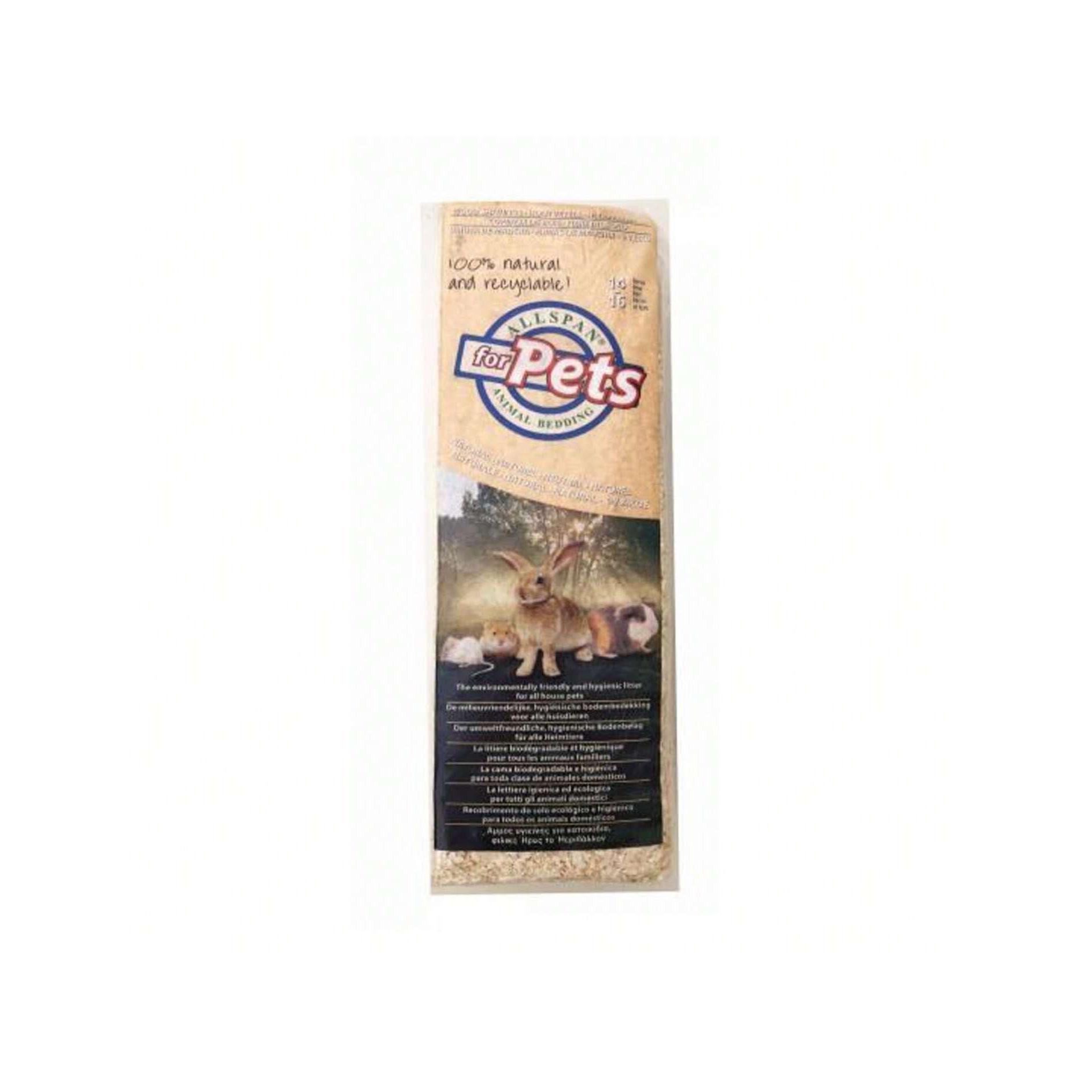 Viruta de madera para mascotas sabor natural｜Absorbente, desodorizante y sin polvo – Ideal para conejos, hámsteres y cobayas
