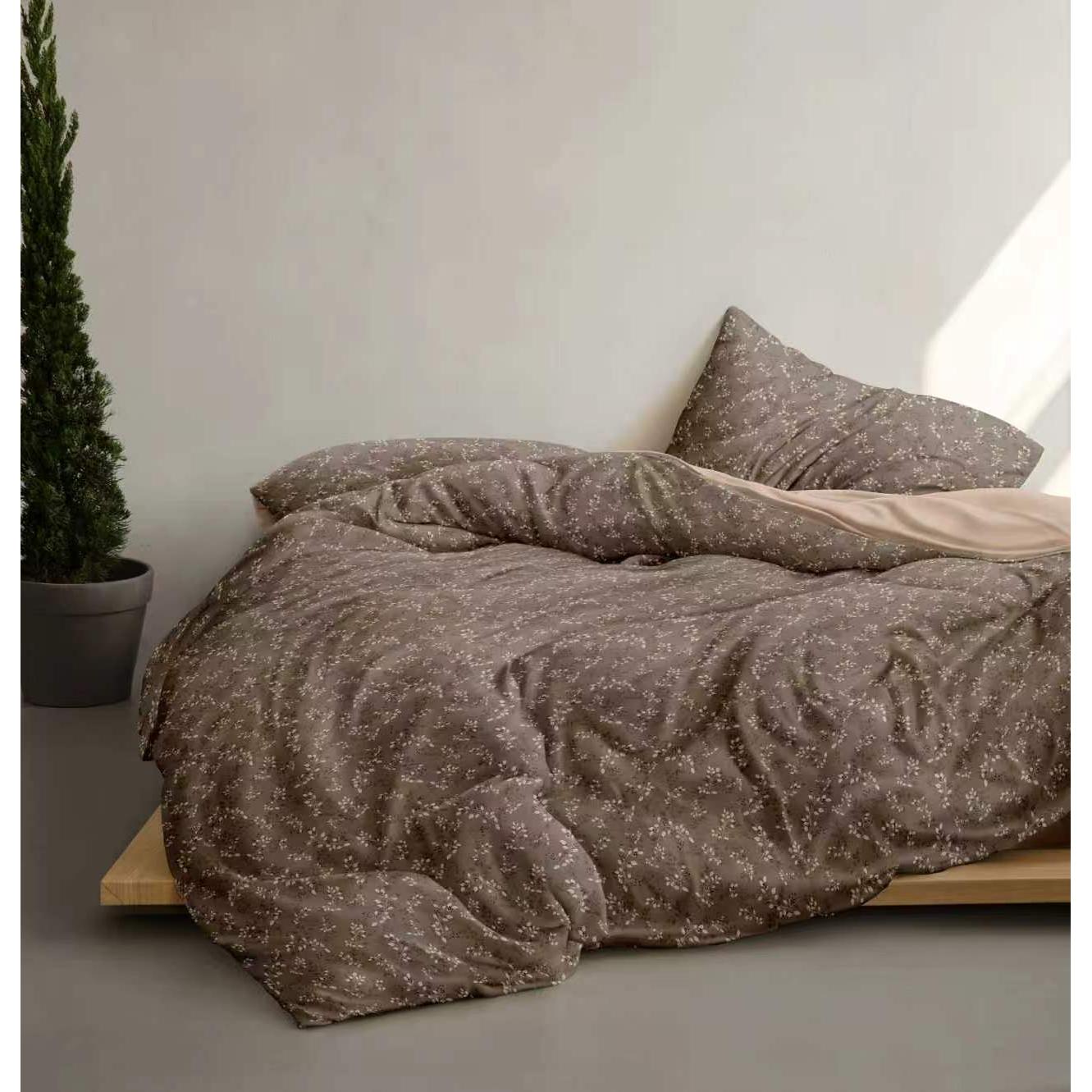 Juego de Funda Nórdica 3/4 Piezas de Algodón Extrasuave Juego de Ropa de Cama 90/105/135/150CM