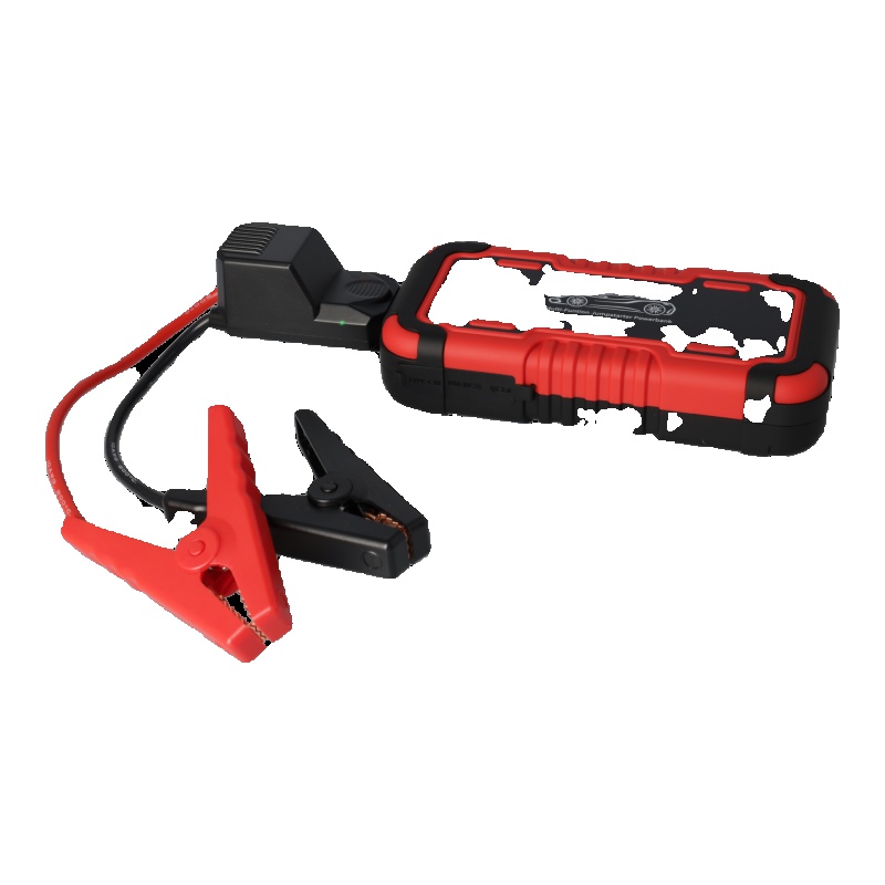 Jandei - Arrancador de Coches Portátil 1500A Pico 12000mAh 12V, para Gasolina 5.0L o Diésel 3.0L, con Cargador Inalámbrico