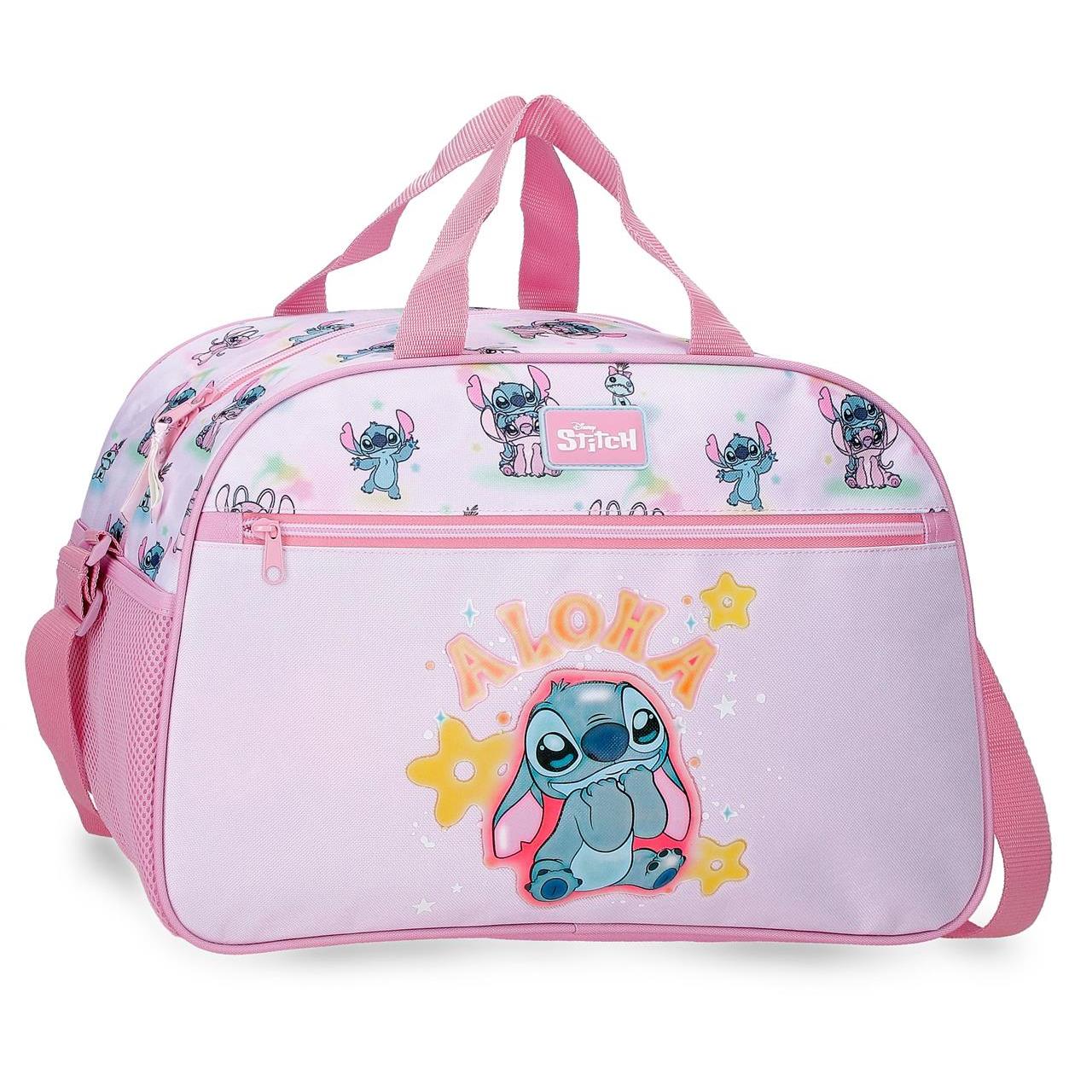 Bolsa de viaje Stitch You & Me Malva