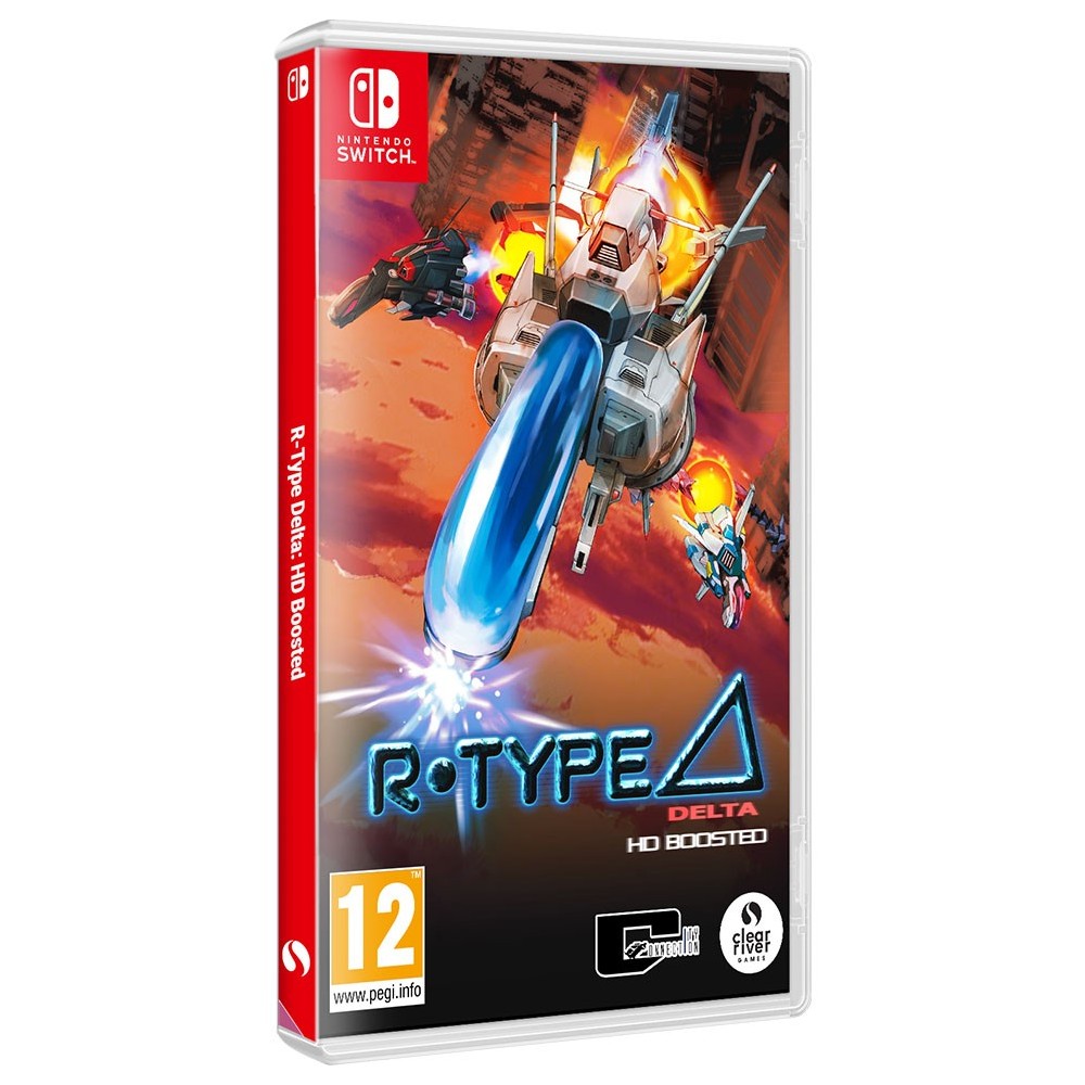 R-TYPE DELTA HD BOOSTED SWITCH JUEGO FÍSICO PARA NINTENDO SWITCH VERSIÓN ESPAÑOLA GARANTÍA EUROPEA EUROPEAN WARRANTY Nintendo