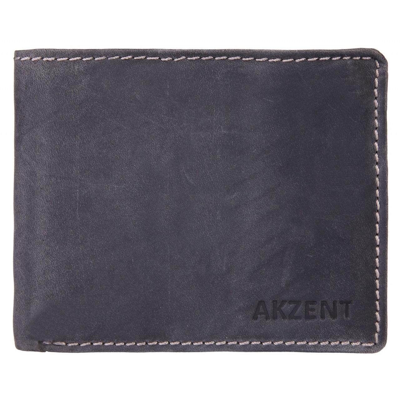 Akzent® Cartera Hombre em Couro Genuino
