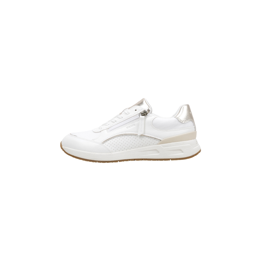 Geox D BULMYA B - D BULMYA Deportivas Planas Mujer Blanco