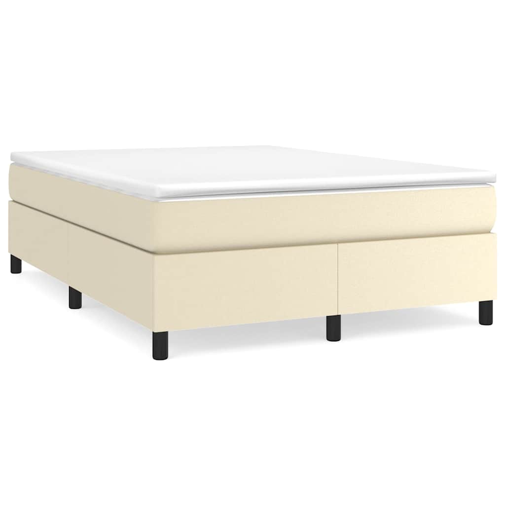 vidaXL Estructura de cama con somier cuero sintético 140x190 cm Multicolor
