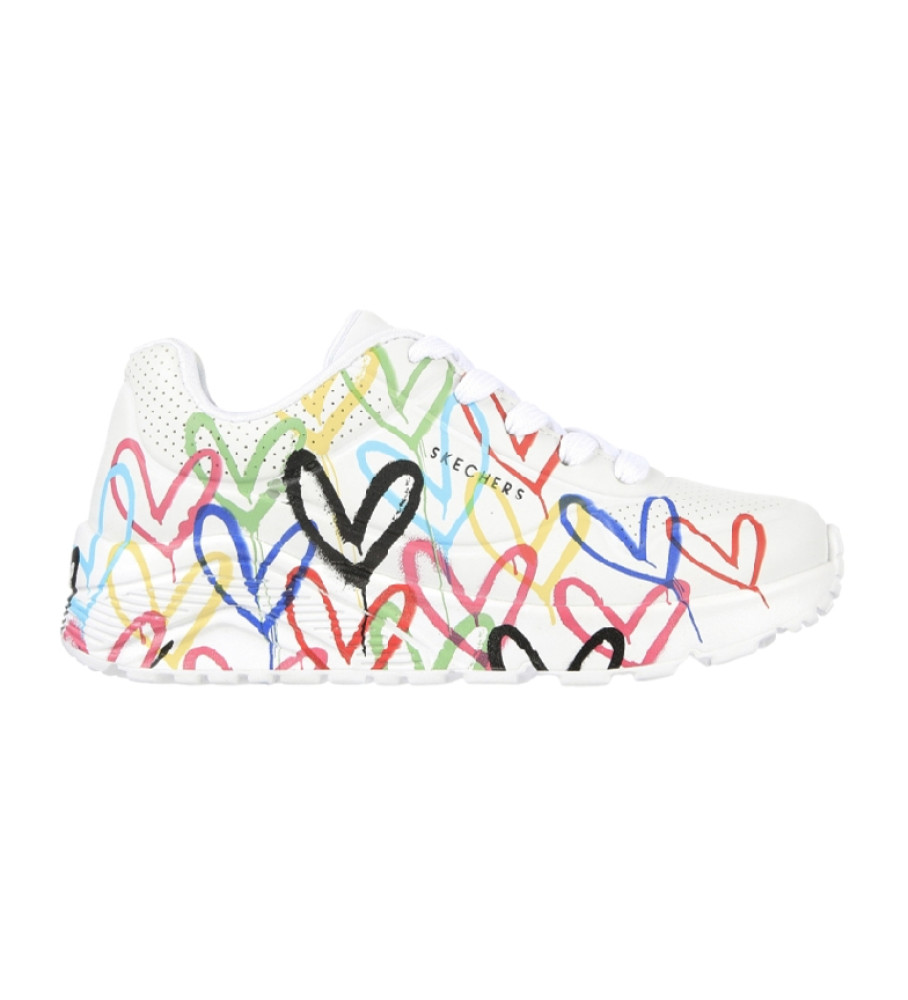 Skechers | Mujer | Zapatillas JGoldcrown: Uno Lite - Spread the Love blanco