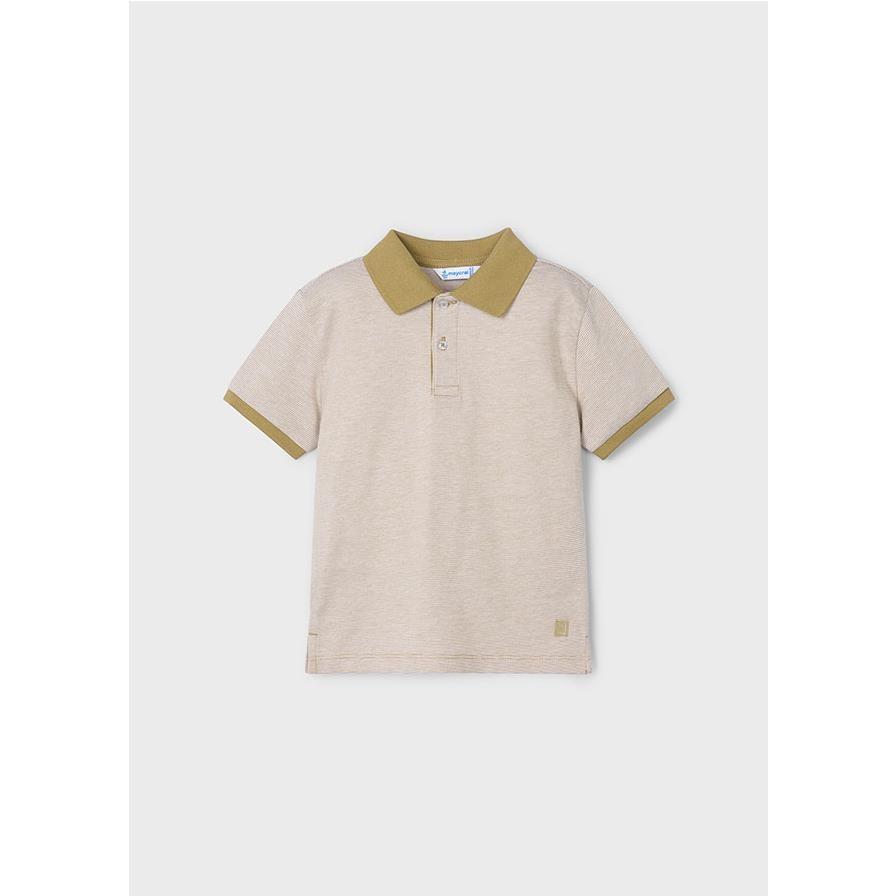 Mayoral - Polo de punto estructura para niño, camiseta clásica de manga corta ideal para uso diario en ropa infantil varonil
