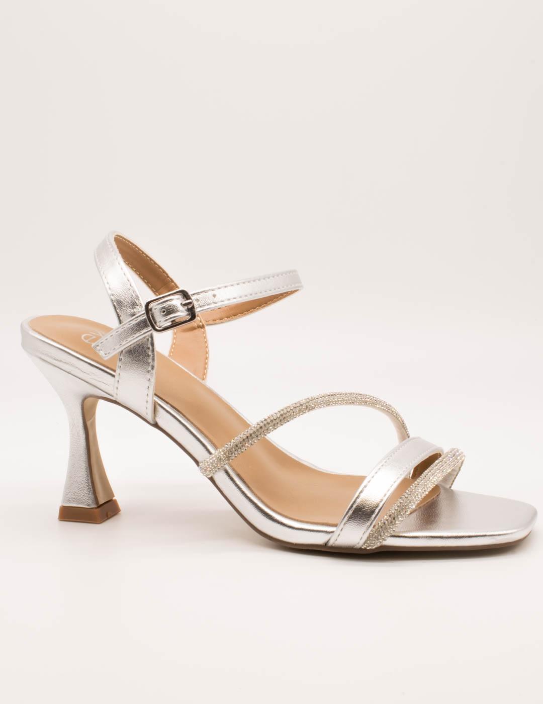 Exé Sandalia 2340-Y22 Strass Silver de Mujer
