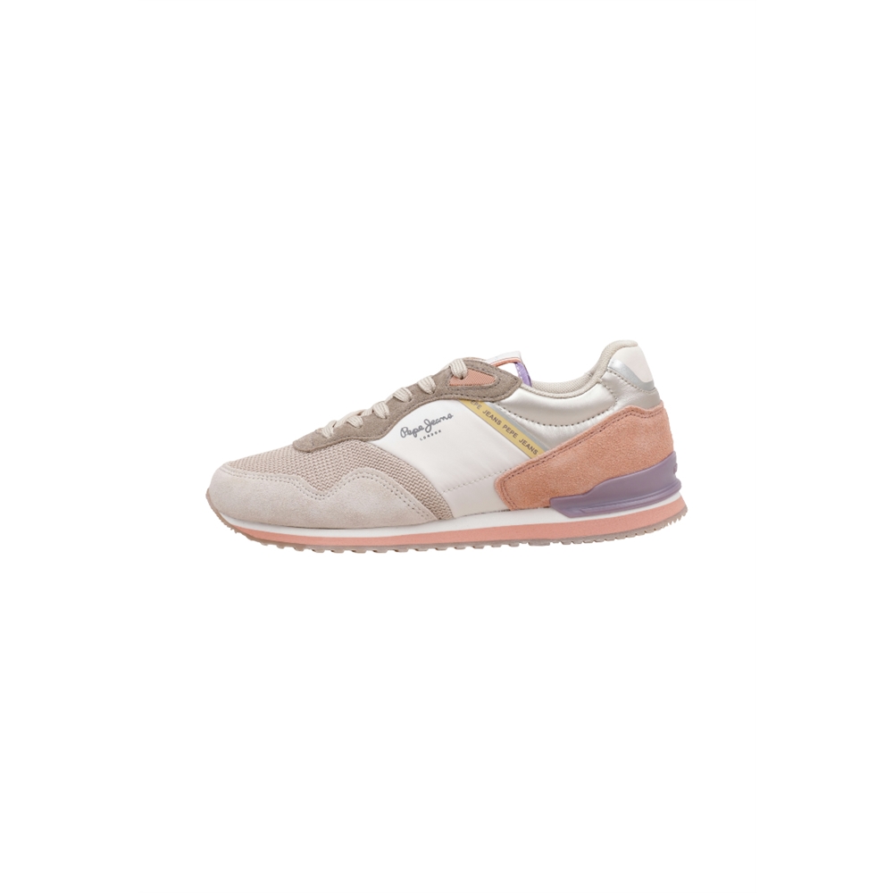 Pepe Jeans LONDRES SAND W  Deportivas Planas Mujer Rosa