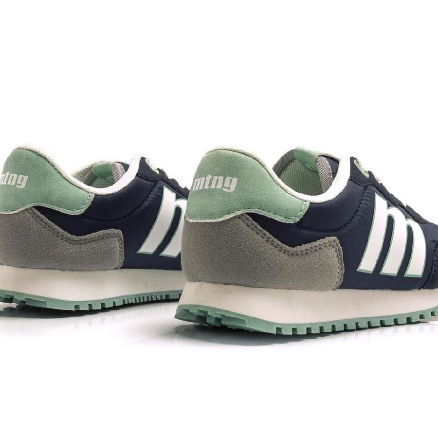 MUSTANG KID 48452 ZAPATILLAS JR MARINO/VE C51383